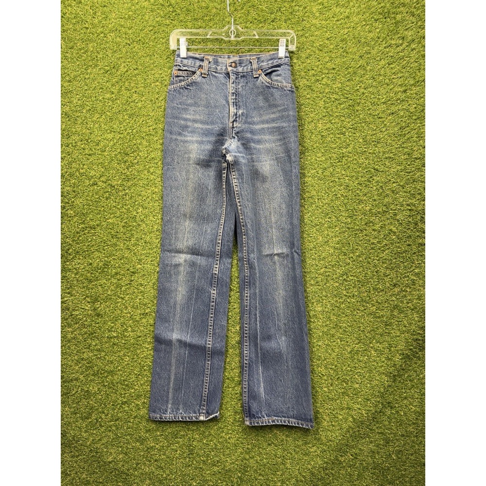 Vintage 1980s Levis Orange Tab Jeans Mens 31x31 806 High Rise Skinny 1987